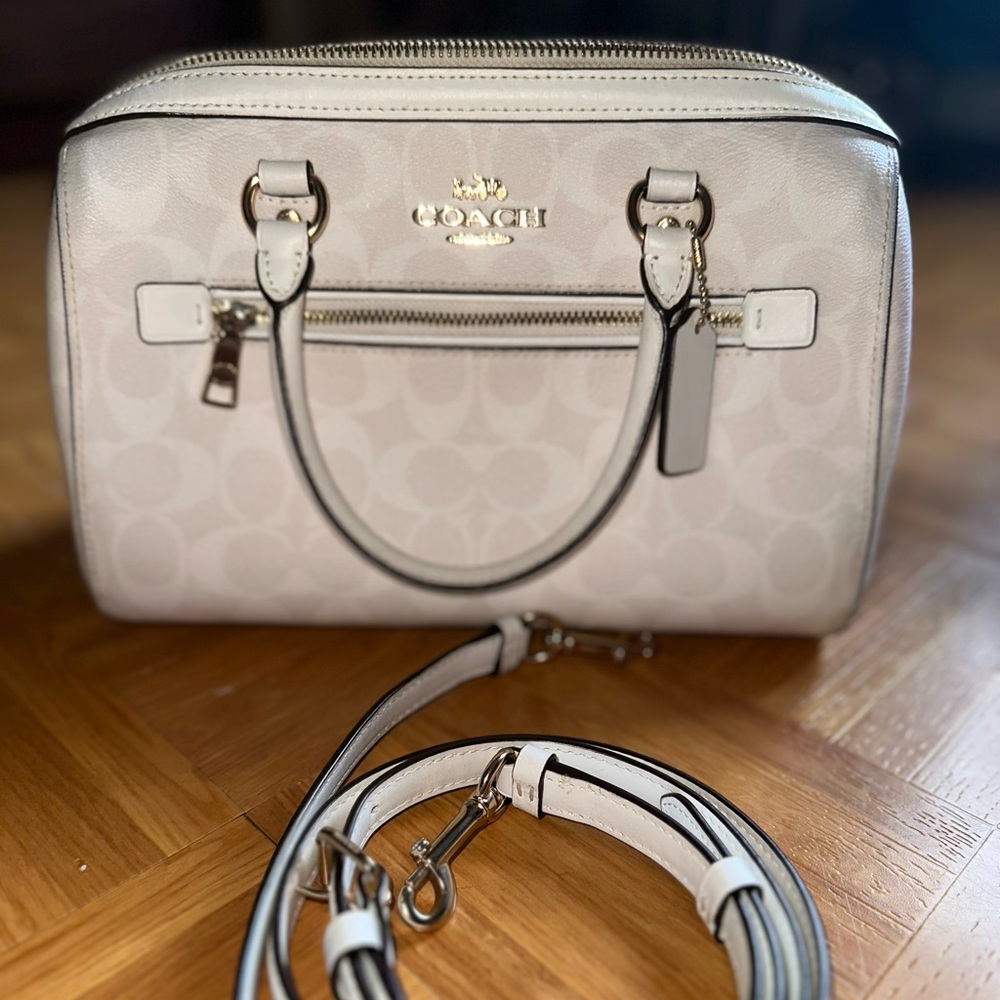 Rowan Satchel Bag In Signature Canvas *READ DESCRIPTION